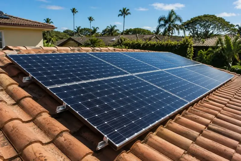 Installation de panneaux solaires à Hirel